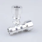 Ac Performance 5/8" On Hose Barb Tail Nipple Weldable Fitting Adapter Natur New. Price: $24.40.