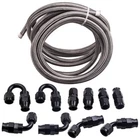 AN6 -6AN 20FT/6M Stainless Steel Ptfe Braided Oil Fuel Hose Line Fitting Kit New. Price: $59.10.