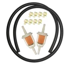 1/4 Fuel Hose Kit With 2 Inline Filters & 8 Clamps - For Lawn Mower... New. Price: $37.07.