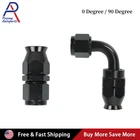 6/8/10AN Swivel Ptfe Hose End Fitting Straight 90 Degree For Oil Fuel Line New. Price: $5.79.