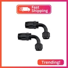 Evil Energy 6AN Hose End Fitting 90 Degree Swivel For Cpe Braided Black 2PC New. Price: $25.01.
