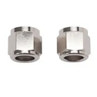 Russell 660581, Pair Fitting 1/2 Tube Nut Aluminum Nickel Anodized New. Price: $27.95.