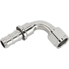 90 Degree Socketless Push-on Hose End Fitting, Nickel, -10 An New. Price: $26.99.