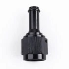 Black Aluminum Straight Female AN6 To 5/16" Swivel Hose Barb Fitting, 6AN ... New. Price: $16.93.