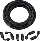 Fuel Line Kit 10FT Black Evil Energy Braided Nylon Hose New. Price: $59.99.