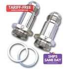 Russell 640211, Pack Nickle Aluminum Endura Carb. Fitting #8 To 7/8-20 Perform New. Price: $44.49.