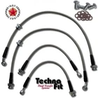 For Nissan 350Z No Brembo Front & Rear Techna-fit Stainless Steel Brake Lines New. Price: $121.95.