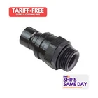 Jiffy-tite 32108, One Black Aluminum Q/r #8 Male O-ring Boss Plug Valved New. Price: $51.79.
