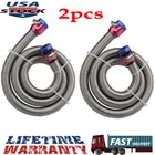 Pack Braided Steel Line Kit 3/8 Inch X Foot Gas/oil/fuel Hose 1526 New. Price: $28.88.