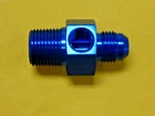 Russell 670060 Fuel Pressure Take Off - AN6 Male To 3/8" Npt Side 1/8" New. Price: $21.95.