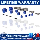 Braided Hose Stainless Steel Blue Engine Dress Up Kits Radiator/vacuum/fuel/oil New. Price: $31.69.