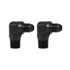 Evil Energy 6AN To 3/8" Npt Male 90 Degree Fitting Adapter Aluminum 2PCS New. Price: $29.44.