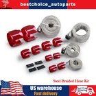 Braided Dress-up Hose Cover Radiator Sleeving Stainless Steel Universal New. Price: $31.69.