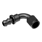 Redhorse 2090-08-2; Push Lock Hose End Black Anodized -08AN Deg New. Price: $20.44.