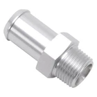 Edelbrock 8188; Npt To Barb Clear Anodized 3/8 In. 5/8 Hose New. Price: $25.25.