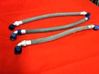 Three -10 Aeroquip Startlite Blue Hose And Fittings 18"-22" Long Used. Price: $60.00.