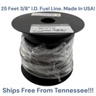 3/8" Fuel Line Hose 25 Ft Roll Thermoid 24088 Gas E-85 Bio Diesel Usa Made New. Price: $44.99.