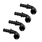 Lokocar 6AN 90 Degree Push Lock Hose Fitting End Fits 3/8" Rubber Fuel Line 4PCS New. Price: $23.99.