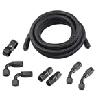 10AN Nylon Braided Fuel Hose Line Kit 10FT Black AN10 Cpe Fittings 0.56 New. Price: $71.88.