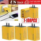 120W 4-PORT Usb Fast Wall Charger Block Cell Phone 16 15 13 11 X Ipad Lot New. Price: $232.34.