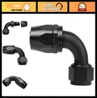 90 Elbow Hose End Fitting Swivel Aluminum, Black, 20AN, High-performance Conn New. Price: $66.99.