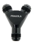 Fragola # 900610-BL Black Fitting Y -10 An Male Threads Billet Aluminum New. Price: $38.99.