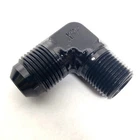 Xrp 982208BB Elbow 90 -8 An Flare To 3/8" Npt Pipe Adapter Black Aluminum New. Price: $15.95.