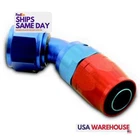 Products A1P04506, One Blue Aluminum Hose End #6 Degree Swivel Performance New. Price: $33.89.