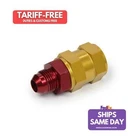 Jaz 834-208-06, One Red Aluminum Brass -8AN Tip Over Valve Ext. Fuel Cell New. Price: $78.33.