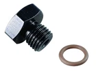 Fragola -3AN Port Plug 3/8-24 Black New. Price: $16.96.