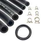 Shineyoo Fuel Line Hose 6PCS With 1/8"+3/8"+5/16"+1/4"+1/2"+3/16" -5FT, Black New. Price: $48.34.