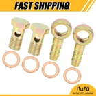 Two 14MM Banjo Internal Diameter Bolt Washer Kit Set For Motorcycle Car New. Price: $11.49.