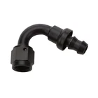 Allstar Performance #ALL49463 Pushlock Hose End Black 120 Deg Elbow -8 New. Price: $24.99.