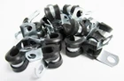 Aluminum 1" Adel Style Line/tubing Clamps 1/4" Mounting Hole 1/2" Wide 6 Pack New. Price: $7.99.