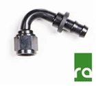 Radium 14-0207 Pushlok Hose End -8AN 45 Aluminum Fitting Adapter New. Price: $25.35.