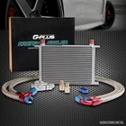 New Universal 25 Row AN-10 Aluminum Engine Oil Cooler + Filter Adapter Hose Kit. Price: $146.41.