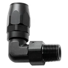 Vibrant Hose End Fitting Male Npt 90 Degree 6AN 1/8 New. Price: $50.02.
