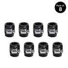 10AN Flexible Rubber Hose Pipe Clamp End Finisher For 5/8 Fuel/gas/oil 8PCS New. Price: $15.99.