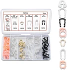 70 Pcs Fuel Line Retainer Clip Assortment Kits, Automotive Black, Pink, White New. Price: $13.46.