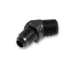 Earls AT982306ERL, One Black Aluminum #6 Male To 1/4IN Npt 45 Deg Ano-tuff Adapt New. Price: $33.99.