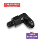 Earls AT922166ERL, One Black Aluminum Adapter Fitting 6AN Male Swvl To 3/8 New. Price: $78.42.