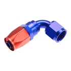 Redhorse Fitting 1090-08-1; Reusable Swivel Hose End Red/blue -08AN 90DEG New. Price: $21.95.