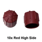 A/c Charge Port Service Cap Red High Side M10X1.0 R134A Fits MT0193 Ac New. Price: $10.49.