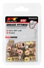 Performance Tool W54243 1/8" Npt 90 Grease Fitting, (pack Of 10) New. Price: $10.99.