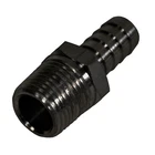 Derale Pipe Fitting 98103; Adapter Black 1/2 In. Npt Male To Hose Barb New. Price: $9.77.