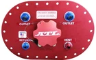 Atl Fuel Cells PT-BG-032 6" X 10" Filler Fill-plate With Flapper Valve New. Price: $335.39.