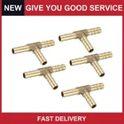 Universal 6MM Brass Barb Hose Fitting 3WAY Connector Joiner Air Fuel Pack Of 5 New. Price: $13.75.