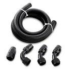 Maxpeedingrods 16AN Fuel Kit, Transmission Cooler Lines Nylon Braided Cpe New. Price: $202.67.