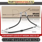 Front Rh Brake Hydraulic Hose For Infiniti G35 2003-2007 Nissan 350Z 2003-2009 New. Price: $30.38.
