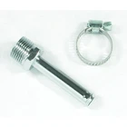 Mr Gasket 2969G; Npt To Hose Barb Chrome 3/8 In. Male New. Price: $7.99.